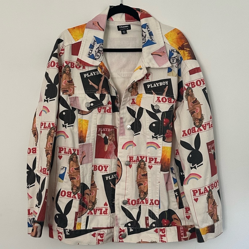 PacSun Playboy Denim Jacket
